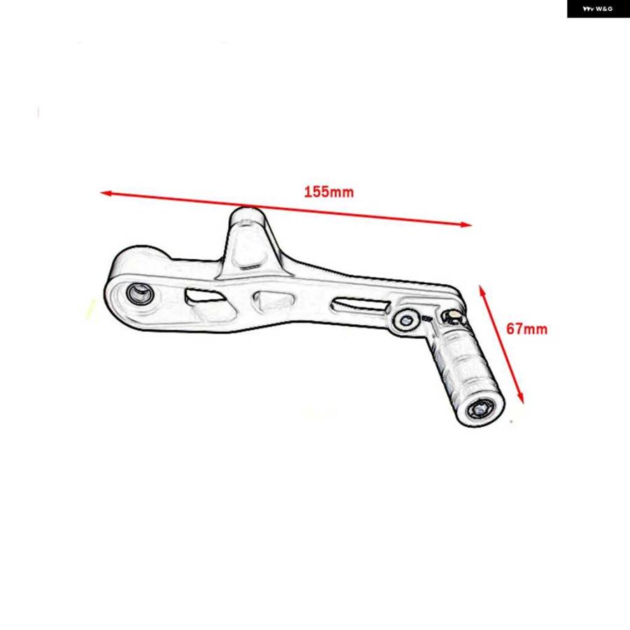 並行輸入品R1300GS オートバイ バイク アクセサリー アルミギア シフター シフト ペダル レバー BMW GS1300 R1300 2023 2024 | ブランド登録なし | 07