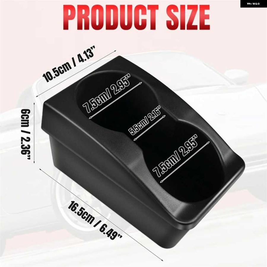 並行輸入品センター コンソール カップ ホルダー ポルシェ ボクスター 996 986 911 1997-2004 カレラ 1999-2004 自動車用 収納 スタンド アクセサリー | ブランド登録なし | 04