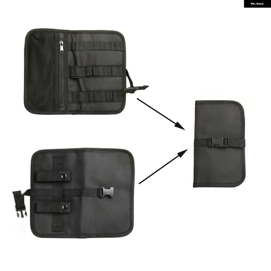 並行輸入品ブラック トランク リッド オーガナイザー バッグ ラゲッジライナー ツールポーチ 収納 バッグ サドルバッグ ホンダ ゴールドウイング GL1800 | ブランド登録なし | 02