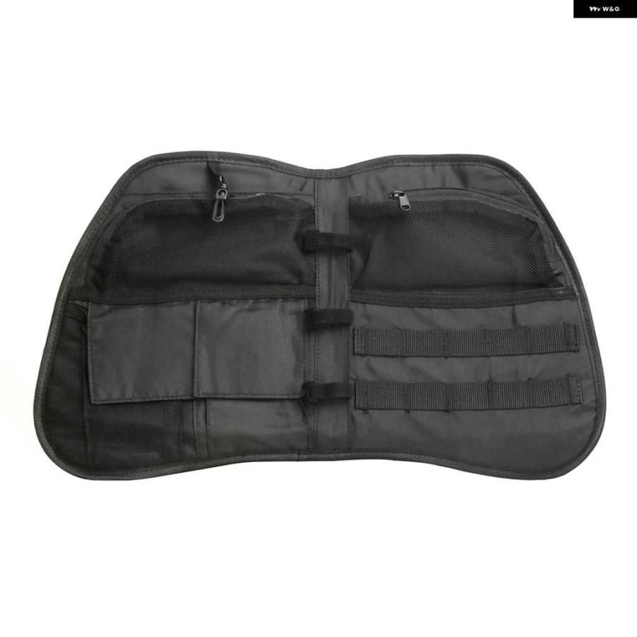 並行輸入品ブラック トランク リッド オーガナイザー バッグ ラゲッジライナー ツールポーチ 収納 バッグ サドルバッグ ホンダ ゴールドウイング GL1800 | ブランド登録なし | 04