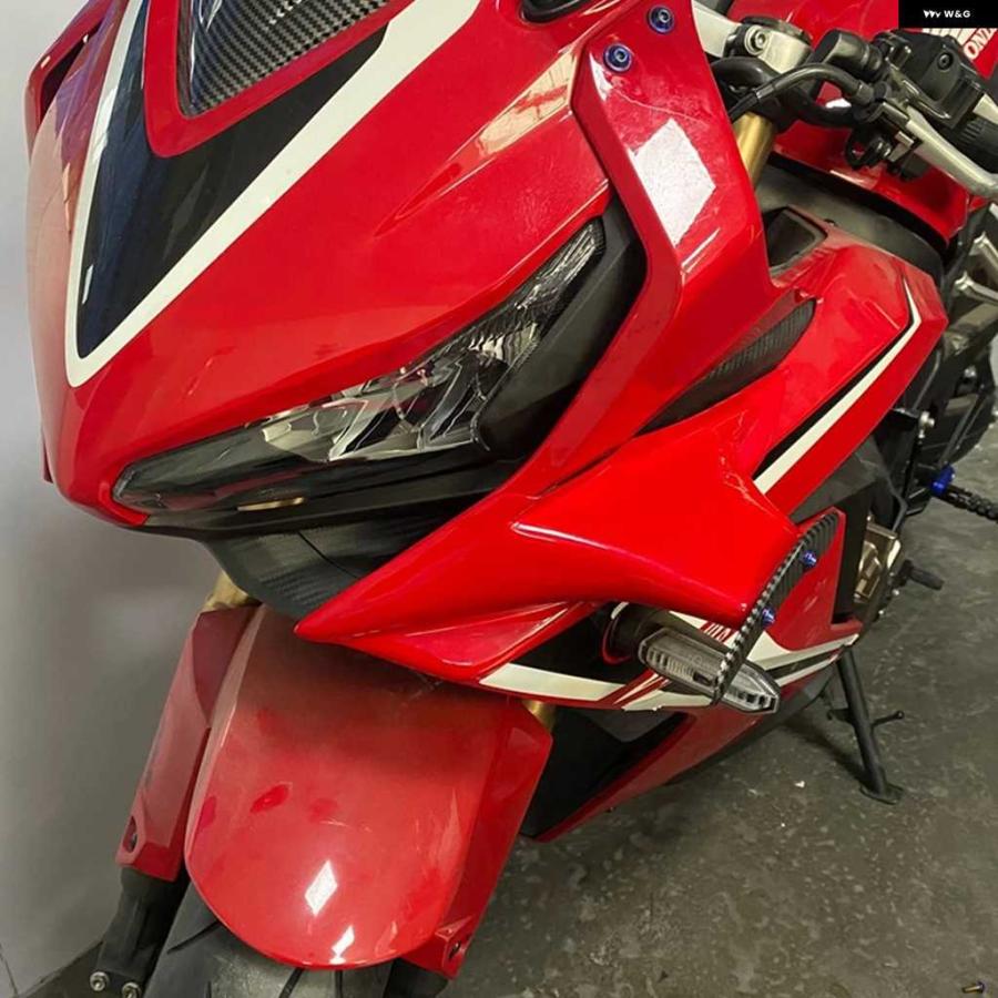 ブランド登録なし - 並行輸入品ホンダ CBR650R 自動二輪車 自動二輪車 舞台の袖 取りまかなう 一揃いの道具 くっ付ける ウィングレット CBR650 フェアリング ウィングレット エアロダイナミックウ