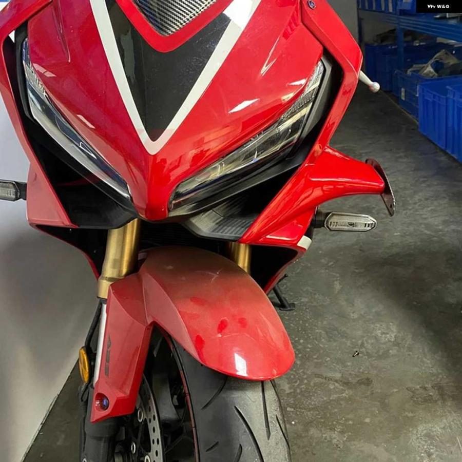 ブランド登録なし - 並行輸入品ホンダ CBR650R 自動二輪車 自動二輪車 舞台の袖 取りまかなう 一揃いの道具 くっ付ける ウィングレット CBR650 フェアリング ウィングレット エアロダイナミックウ