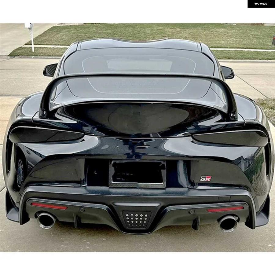 並行輸入品車用 テールライト カバー トヨタ スープラ GR A90 A91 MK5 2019-2024 スモークシェルカバー アクセサリー トリム | ブランド登録なし | 02