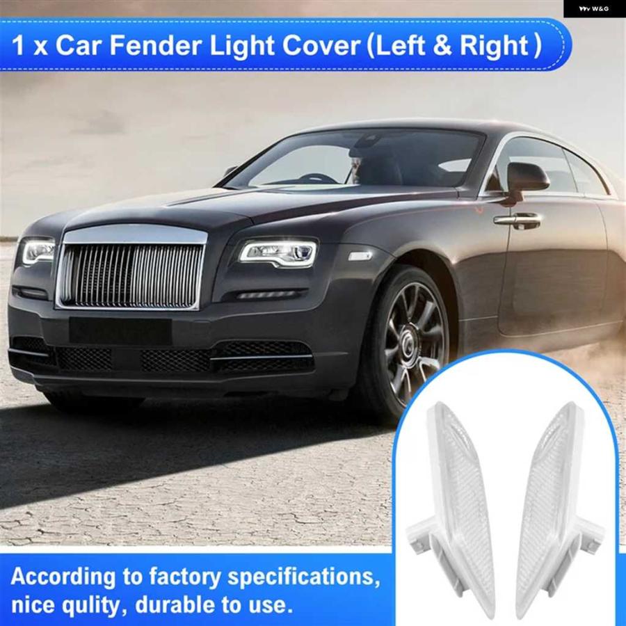 並行輸入品車用フロントサイド マーカーライト カバー フェンダーライト 63147223152 63147223151 ロールスロイス ゴースト RR4 レイス RR5 ドーン RR6 | ブランド登録なし | 06