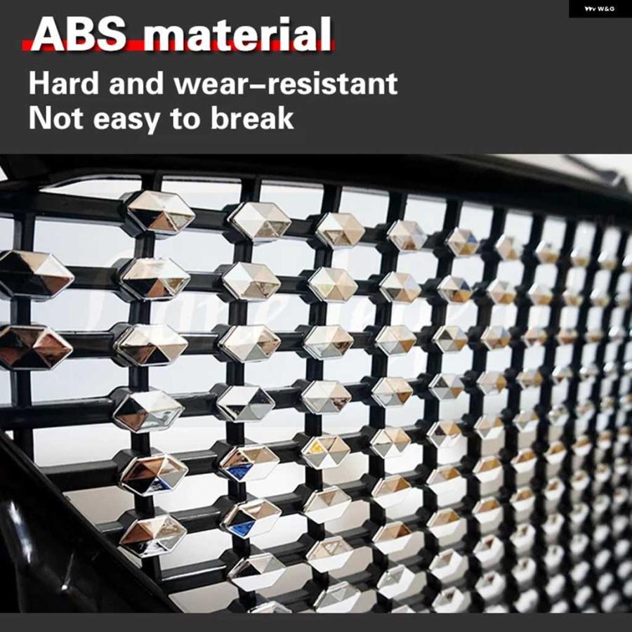 並行輸入品W213 GT グリル ダイヤモンド グリル E63S スタイル メルセデス ベンツ E クラス C238 クーペセダン 2016-2019 E300 E350 E200 E320 E400 | ブランド登録なし