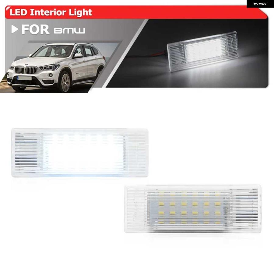 並行輸入品4X FR ホワイト LED ステップドア カーテシー パドル ライト BMW F48 X1 2016-2022 車内リア足元下交換用ライト | ブランド登録なし