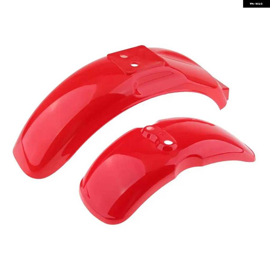 並行輸入品2X オートバイ バイク 8/10インチ フロント リアホイールフェンダー マッドガード ホンダ モンキー ゴリラ Z50 Z50A Z50J Z110 Z125 オートバ | ブランド登録なし | 02