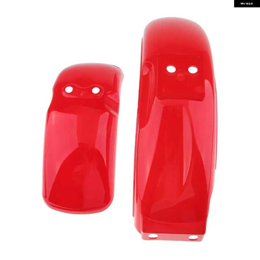 並行輸入品2X オートバイ バイク 8/10インチ フロント リアホイールフェンダー マッドガード ホンダ モンキー ゴリラ Z50 Z50A Z50J Z110 Z125 オートバ | ブランド登録なし | 03