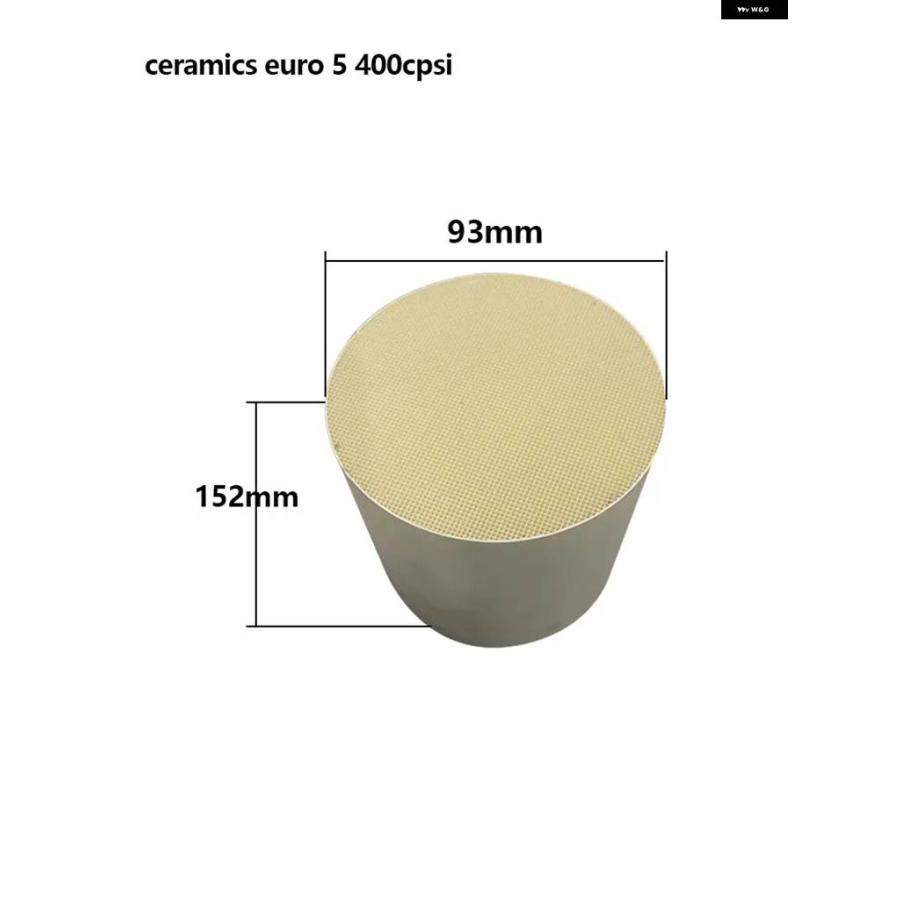 並行輸入品 93X152MM セラミックハニカムコア触媒コンバーター ユーロ5 自動車用排気 システム 高フロー 400CPSI | ブランド登録なし | 05