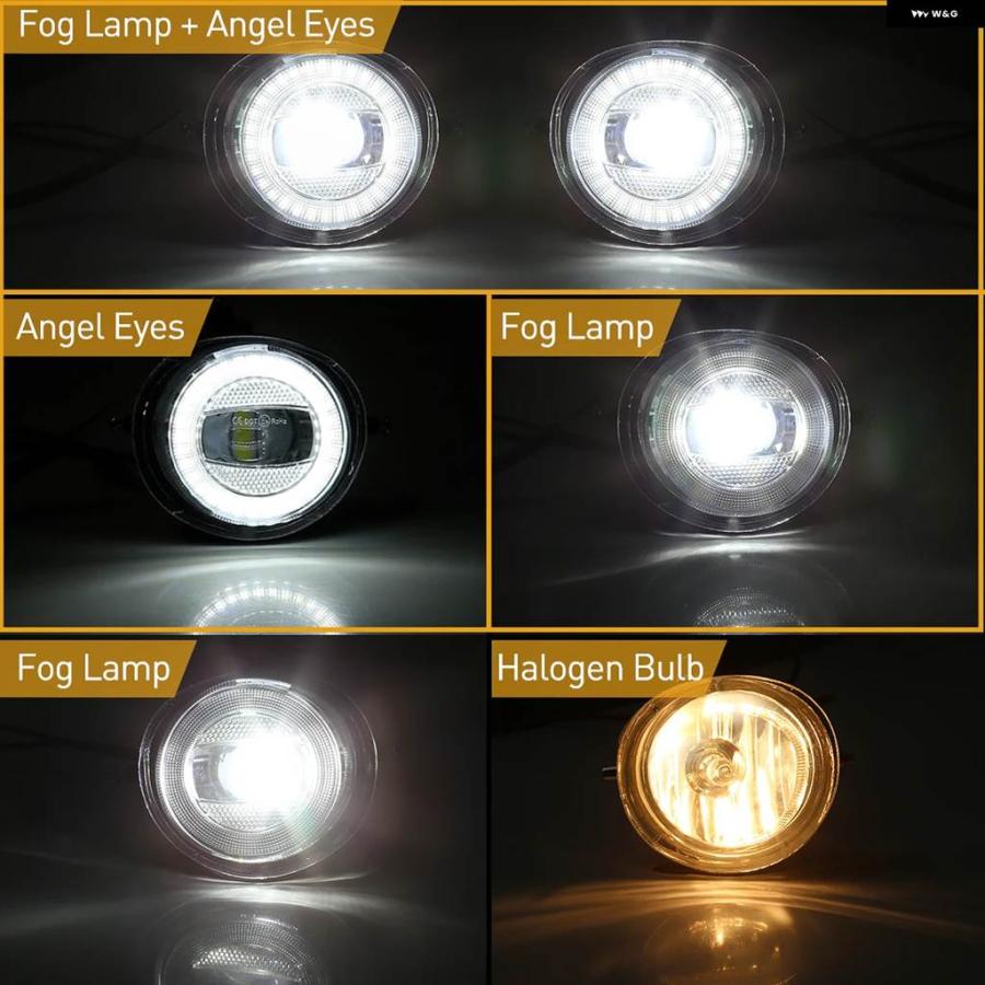 並行輸入品車用LED エンジェルアイズ フォグランプ アセンブリ マツダ 2 3 6 CX-5 CX-7 CX-8 CX-9 RX-8 MX-5 2004-2017 ヘッドライト デイタイム ランニ | ブランド登録なし | 05