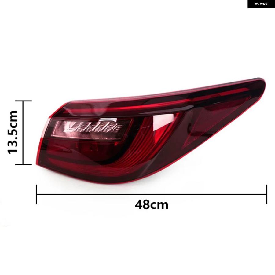 並行輸入品インフィニティ Q50 Q50L 2018-2021 車用 LED リア テールライト ウィンカーライト ブレーキ フォグランプ テールライト アセンブリ 265556HH | ブランド登録なし | 04