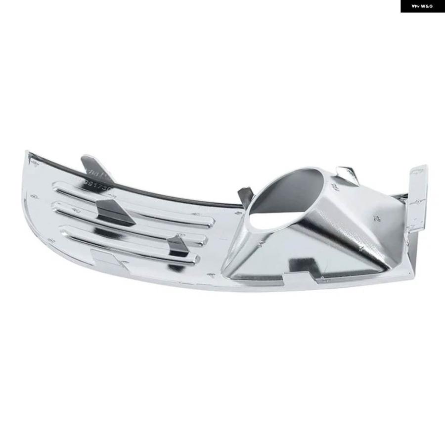 並行輸入品車フロント バンパー フォグライト ランプ フレーム カバー フォード フレックス2009-12 フォグライト フォグランプ クローム トリム キャッ | ブランド登録なし | 07