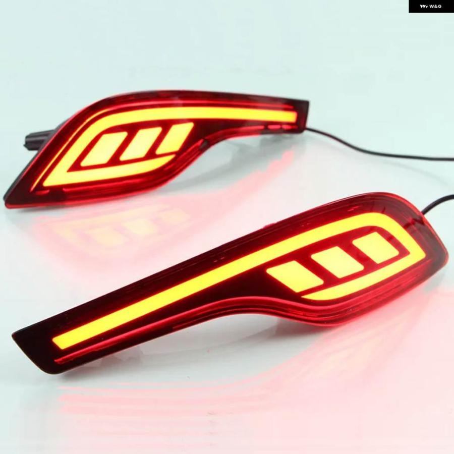 【並行輸入品】車用LEDリア バンパー ライト リフレクター テールライト ホンダ CR-V CRV 2017 2018 テールライト フォグランプ オート ブレーキライト | ブランド登録なし | 04