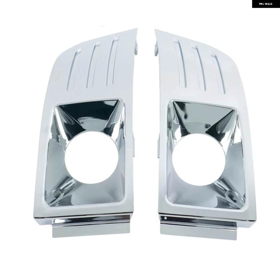 並行輸入品クローム フォグライト トリム カバー ランプ フォード フレックス2009-12車フロント バンパー グリル トリム カバー 8A8Z17E810B | ブランド登録なし | 03