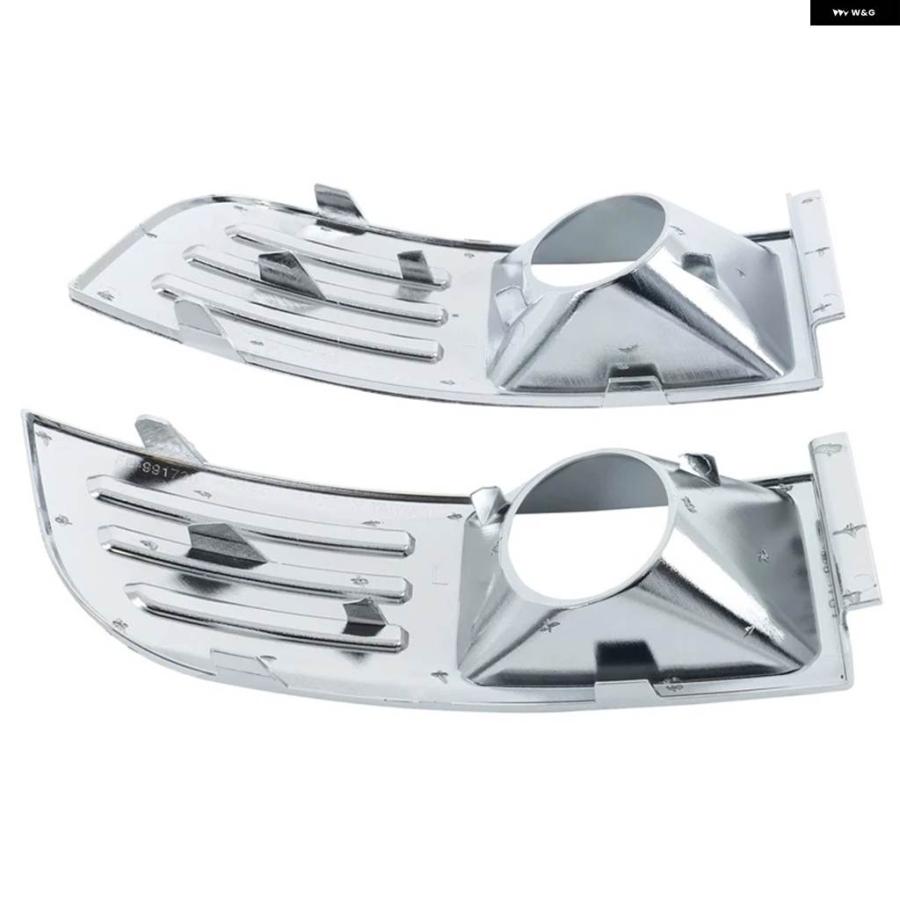 並行輸入品クローム フォグライト トリム カバー ランプ フォード フレックス2009-12車フロント バンパー グリル トリム カバー 8A8Z17E810B | ブランド登録なし | 05