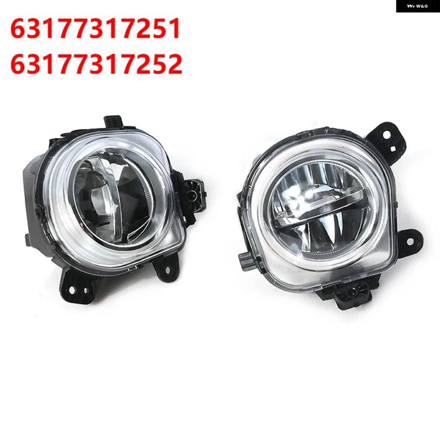 並行輸入品BMW X3 F25 X4 F26 X5 F15 F85 2014 2015 2016 車用 フロント バンパー LED フォグライト ランプ DRL ドライビングランプ 63177317251 | ブランド登録なし | 04