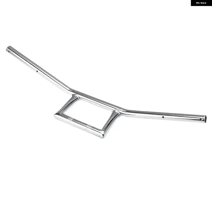並行輸入品 ハーレー スイ ヤマハ ホンダ ギドン モト 22MM オートバイ ステアリングホイール ハンドルバー ブラッククローム ヴィンテージの画像