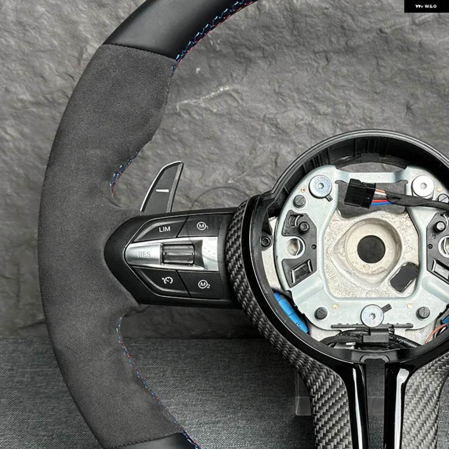 並行輸入品 BMW F30 F10 F31 F20 E60 E90 ステアリングホイール はアルカンターラで作られておりスポーツステアリングカー_15