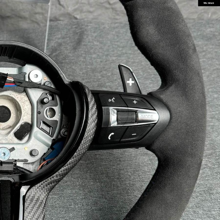 並行輸入品 BMW F30 F10 F31 F20 E60 E90 ステアリングホイール はアルカンターラで作られておりスポーツステアリングカー_19