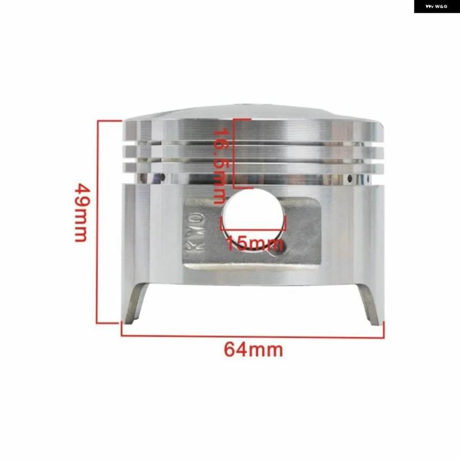 並行輸入品 64MM 64.25MM 64.5MM 400CC オートバイ エンジン ピストンリング キット STD +25 +50 +0.25 +0.5 ホンダ KWO STEED 4_7