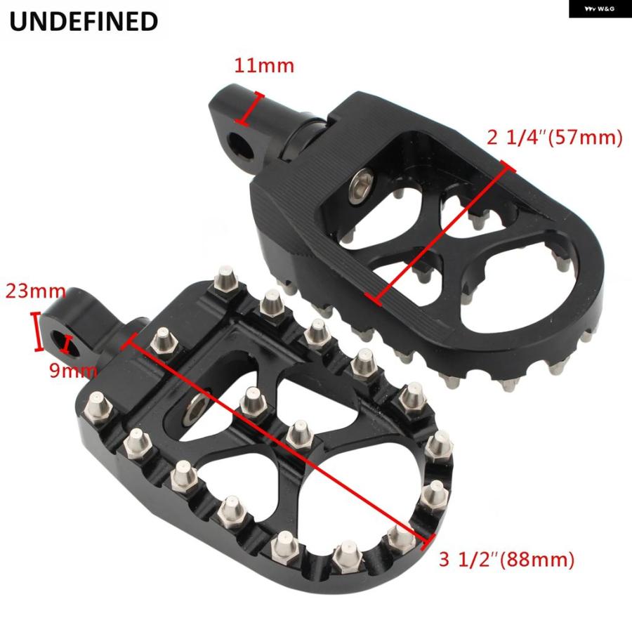 ブランド登録なし - 並行輸入品 自動二輪車 フットペグ ハーレー ダイナ ファットボーイ 表どおりシリング ワイドグライド 運動競技はやりっ子 クリーヴァ