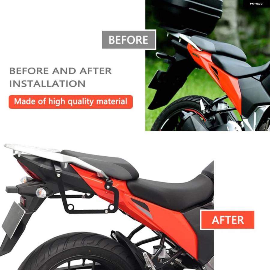 並行輸入品 250 SX 2025 V STROM 250 SX 2022 - 24 サドルバッグ サポート バー マウント ブラケット サイドラゲッジラックの画像