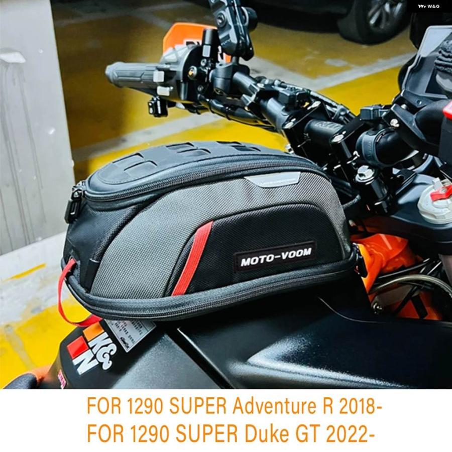 並行輸入品 1290 スーパーアドベンチャー R 1290 スーパーデューク GT バイク クイックリリース 燃料 タンクバッグ 1290 スーパーアドベン_2