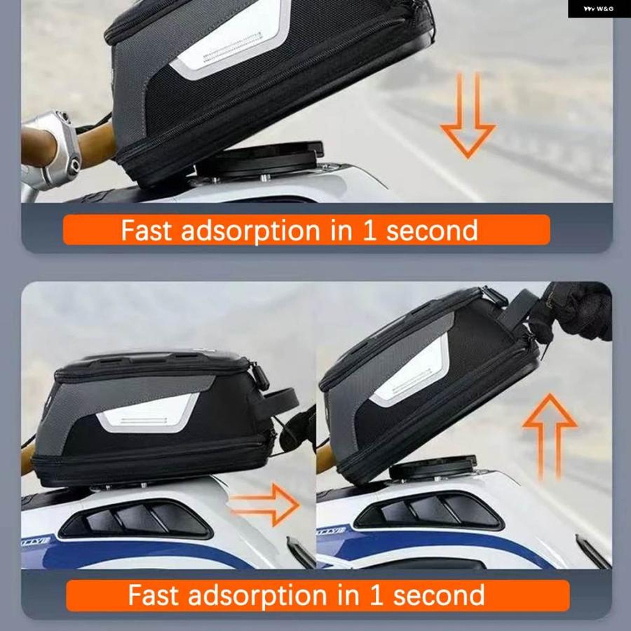 並行輸入品 1290 スーパーアドベンチャー R 1290 スーパーデューク GT バイク クイックリリース 燃料 タンクバッグ 1290 スーパーアドベン_6