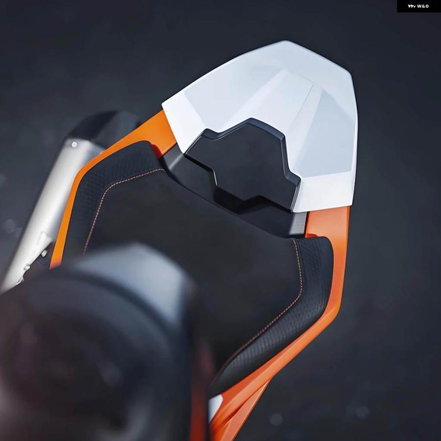 並行輸入品 オートバイ DUKE990 リアシートカバー カウル フェアリング パッセンジャー ピリオン KTM DUKE 990 2024 2025の画像
