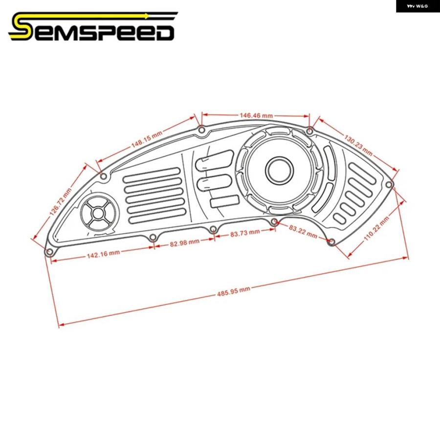 並行輸入品 エア フィルター カバー ヤマハ ZUMA 125 2022-2025 ヤマハ 125 2020-2025 2023 2024 オートバイ_7