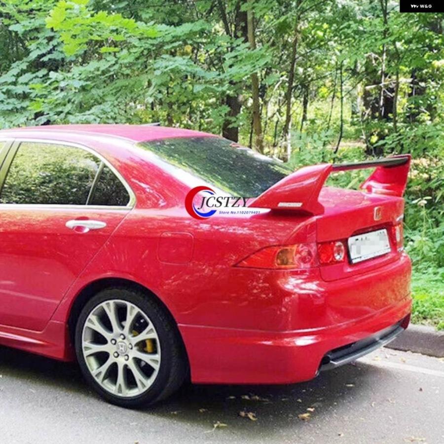並行輸入品 2003--2007 ホンダ 7代目 アコード CL7 CL9 トランク スポイラー ABS 未塗装 スポイラー トランク ブーツ ウィングスポイラー