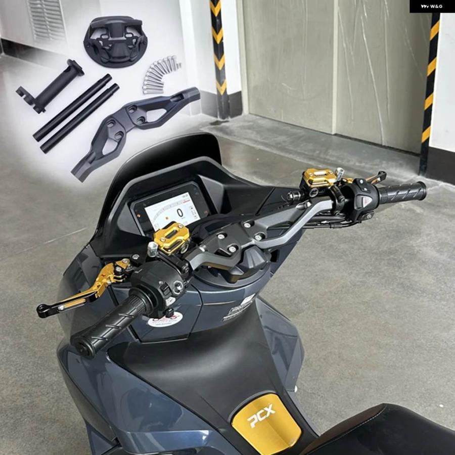 並行輸入品 オートバイ ハンドルバー ライザーキット7/8インチ