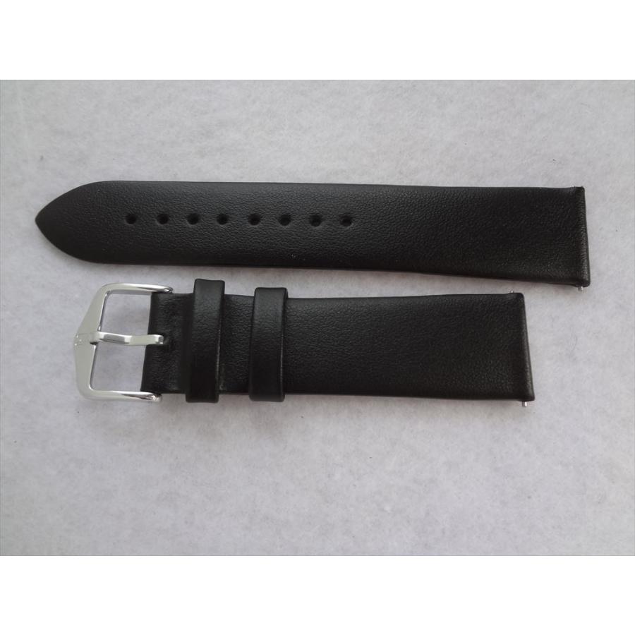 ヒルシュ　黒 ベルト 20mm 腕時計バンド 20mm HIRSCH Tronto トロント レザーベルト 黒