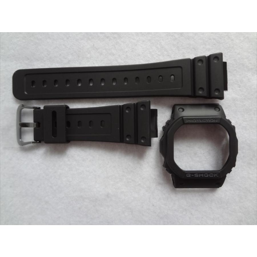 CASIO 純正 G-SHOCK GW-5000B-1JR用 ベルト(バンド)とベゼルのセット