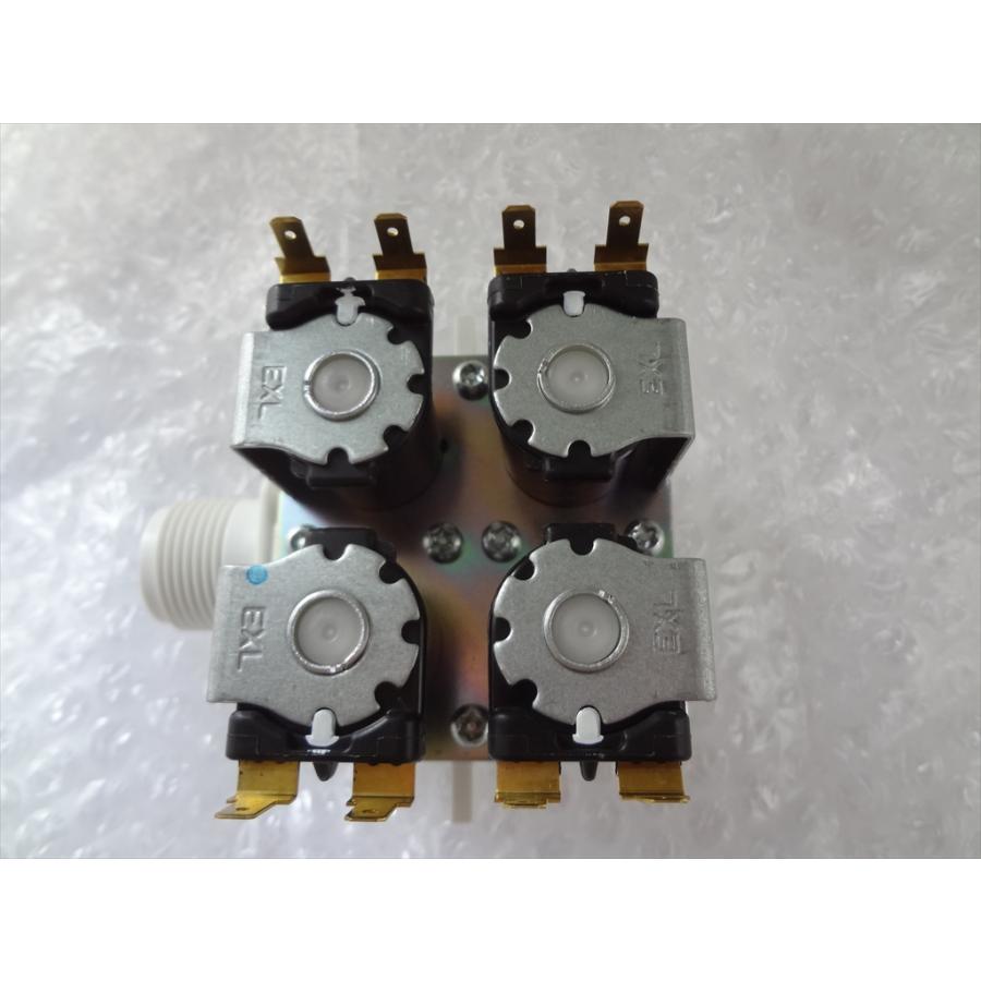 シャープ 純正 2104250487 洗濯機 ES-W114等用 給水弁 部品 : パーツ