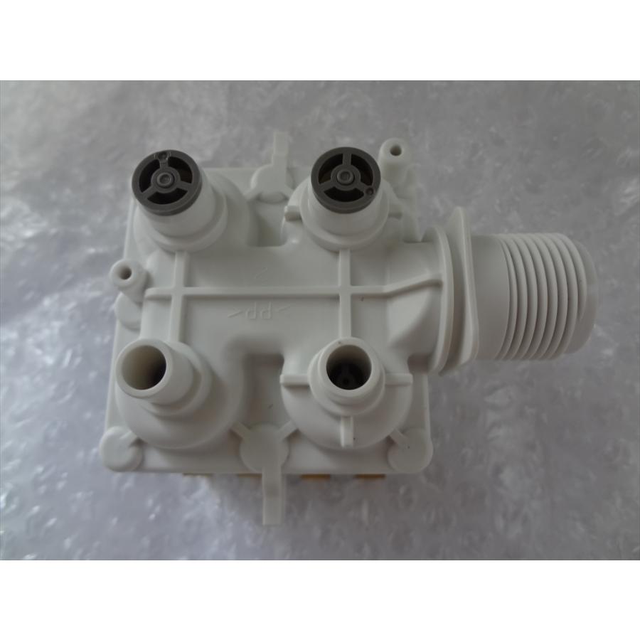 シャープ 純正 2104250487 洗濯機 ES-W114等用 給水弁 部品 : パーツ