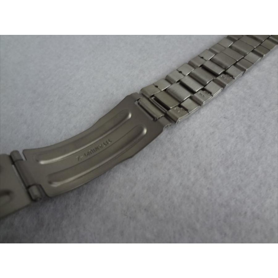 Seiko純正バンド SGG705, 7N43-0AB0用チタニウムベルト 20mm チタン