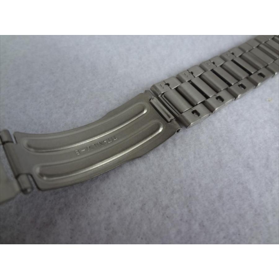 Seiko純正バンド SNA113, 7T62-0BF0用チタニウムベルト 20mm Titanium