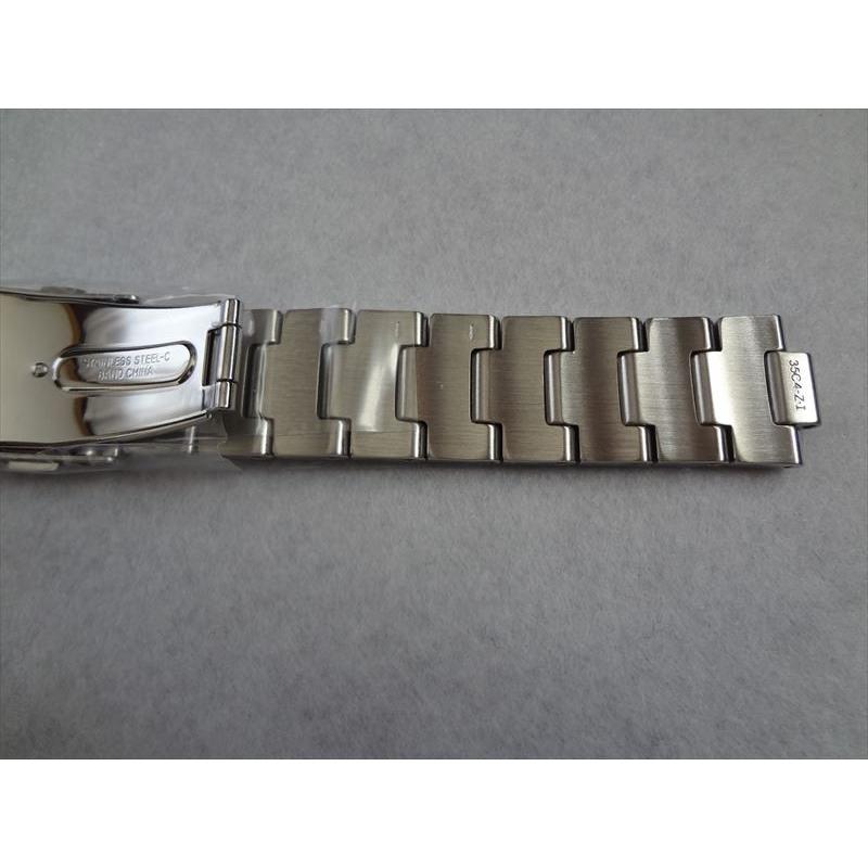 Seiko 純正 腕時計 ベルト V158-0AD0,7N43-0AZ0 20mm ステンレスバンド