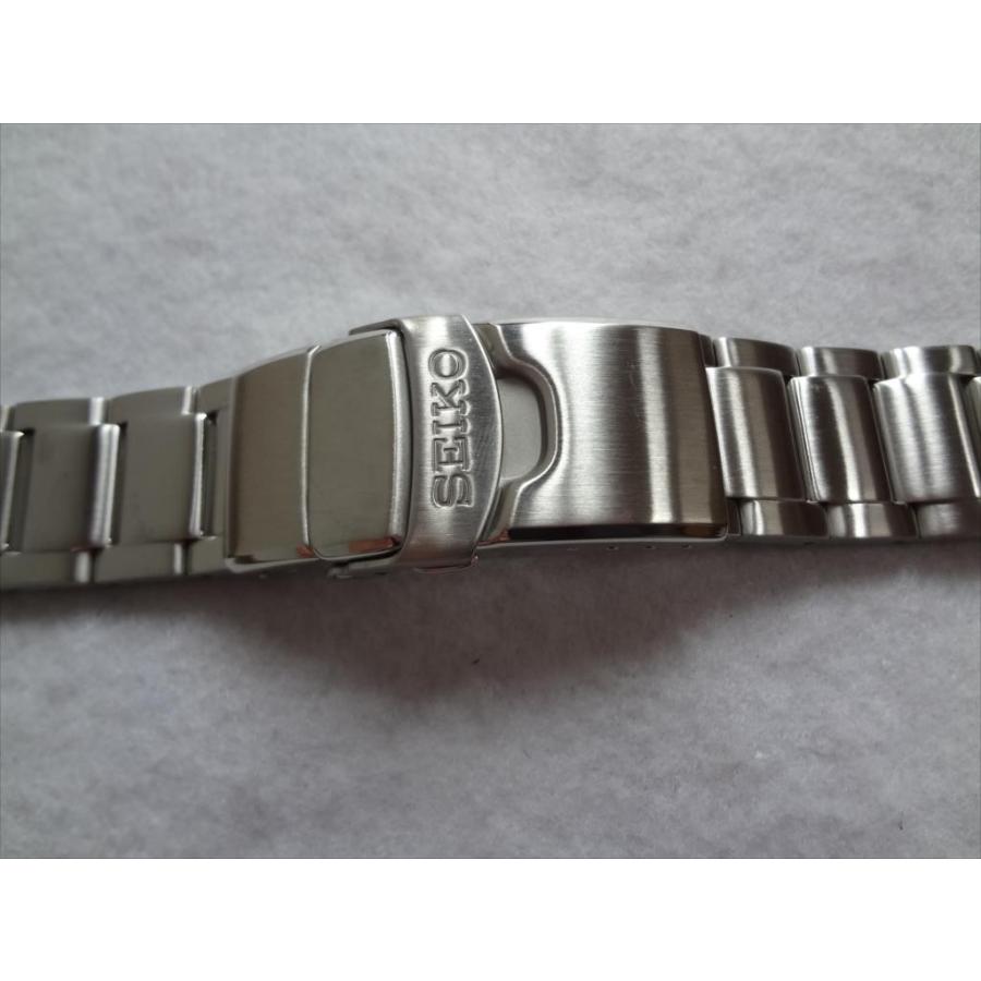Seiko 純正 ベルト SKA371 SKA369 5M62-0BL0等用 20mm ステンレス
