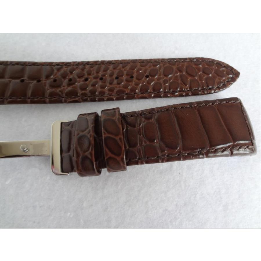 Seiko 純正 腕時計 バンド SRX004 SPC059JC SNP023用 レザーベルト 茶