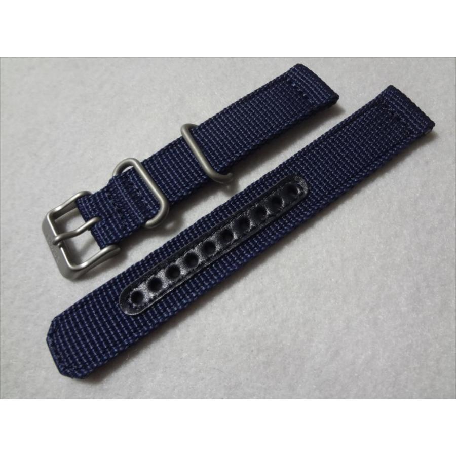 Seiko 純正 ベルト SNK807 7S26-02J0 用 18mm ナイロン 腕時計 バンド