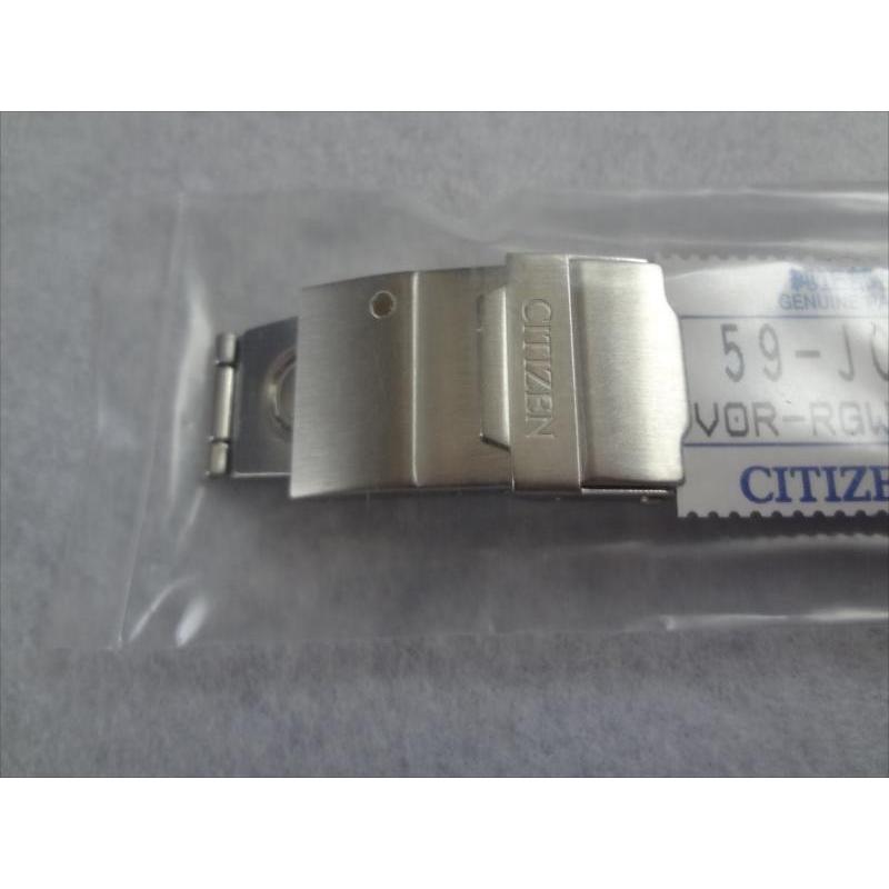 Citizen 純正 インディペンデント 4-Q00729 用 黒 バンド 腕時計ベルト