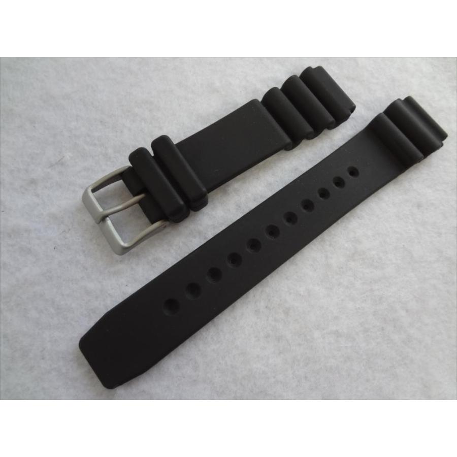 Citizen純正バンド 20mm NY2300-09A,4-824164,4-824199等用ベルト 黒