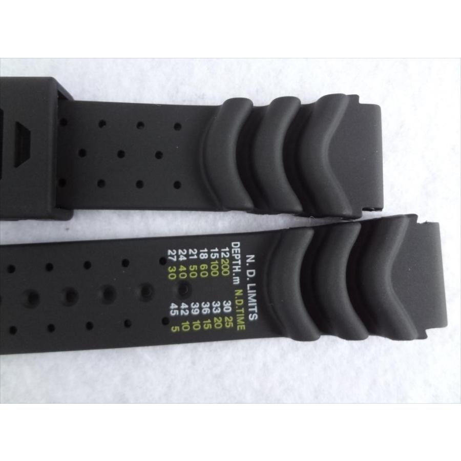 Citizen 純正 ベルト MA9004-053等用 腕時計バンド 20mm 黒色 黒