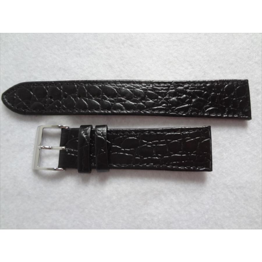 Citizen純正レザーベルト 20mm REGUNO レグノ KL7-019-50用バンド 黒