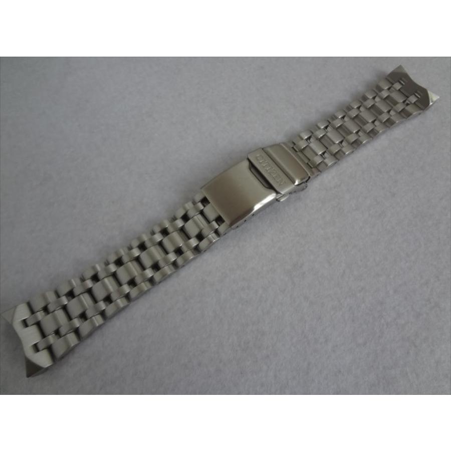 ザシチズン　純正ステンレスベルト　幅19mm AQ1010シリーズ ザシチズン 純正ステンレスベルト 幅19mm AQ1010シリーズ