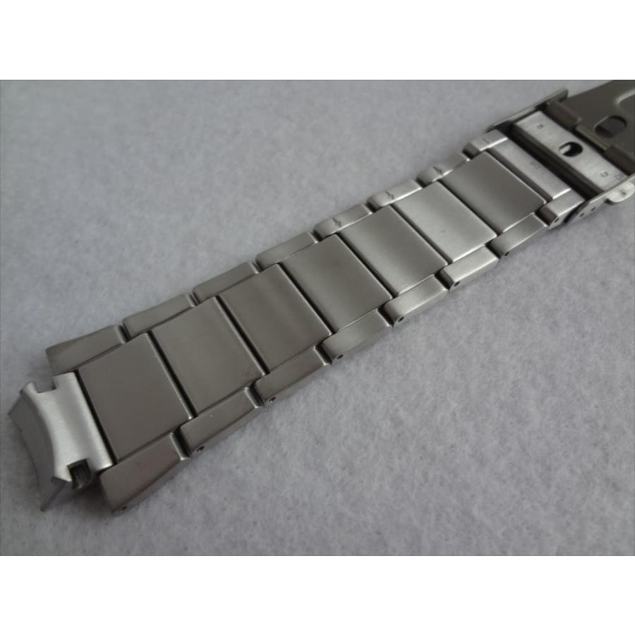 CITIZEN スーパーチタニウム シルバー 金属ベルト 調整可能　幅20mm Citizen純正CA0201-51E,4-S075360, 4-S075386用 14mmチタン