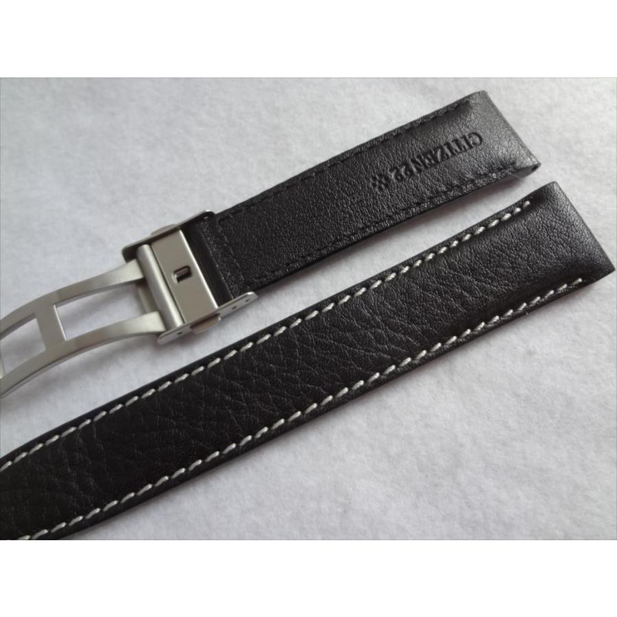 シチズン Citizen純正 腕時計ベルト 22mm BJ7010-16F 用レザーバンド