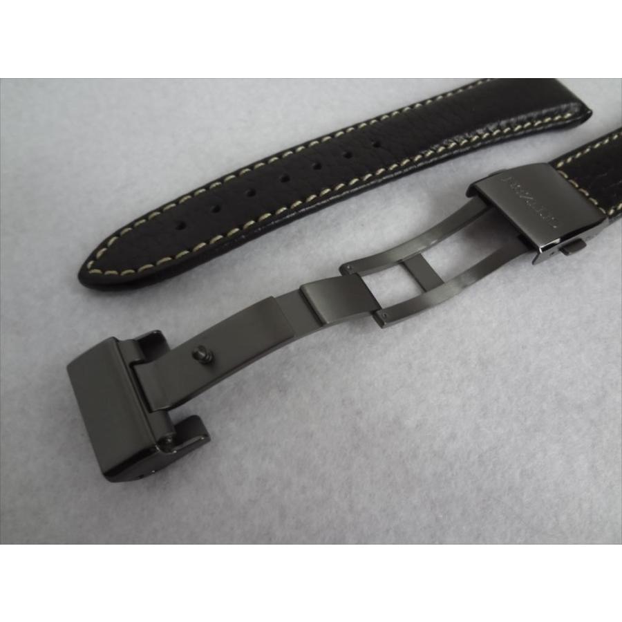 シチズン Citizen純正 腕時計ベルト 22mm AS4035-04E用バンド 黒色